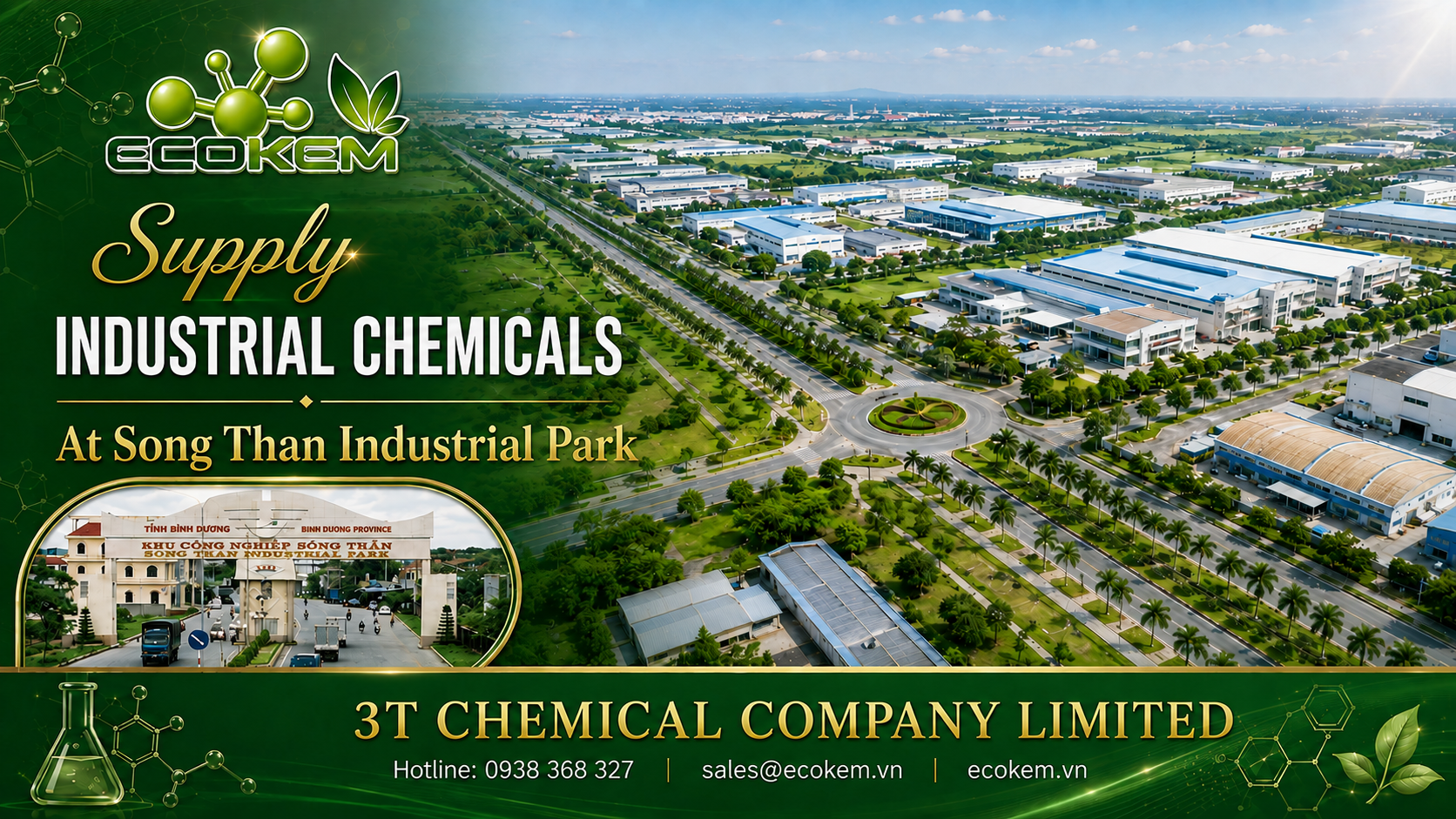 Chemical Supply at Song Than Industrial Park
