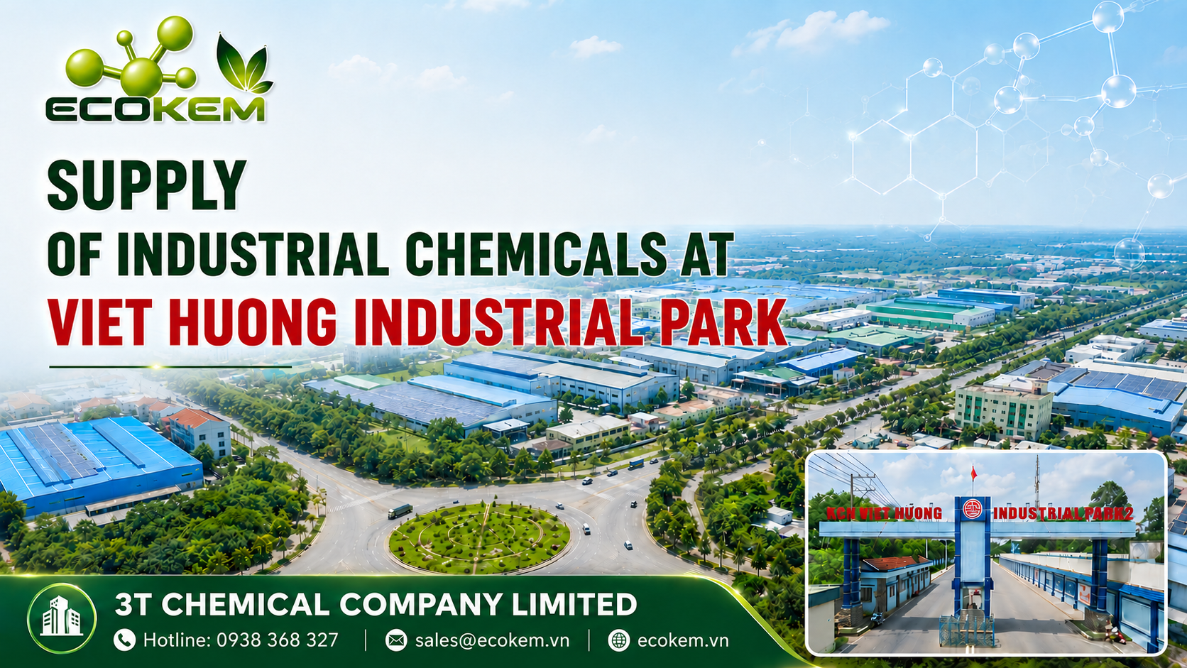 Chemical Supply at Viet Huong Industrial Park
