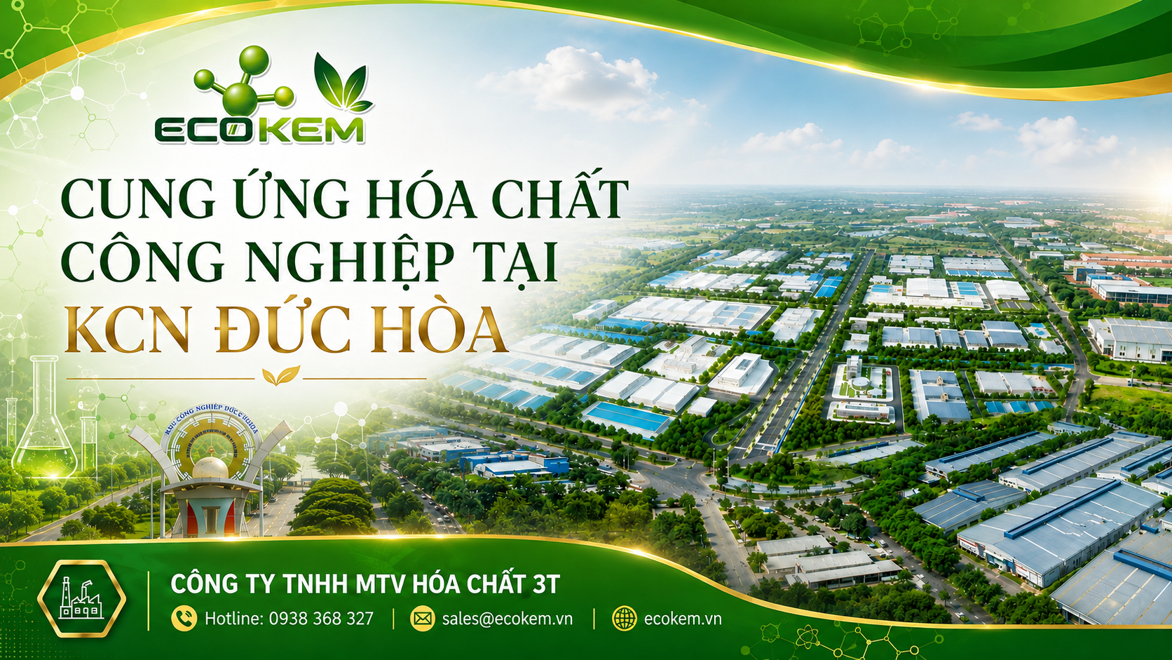Cung Ứng Hóa Chất Công Nghiệp Tại KCN Đức Hòa