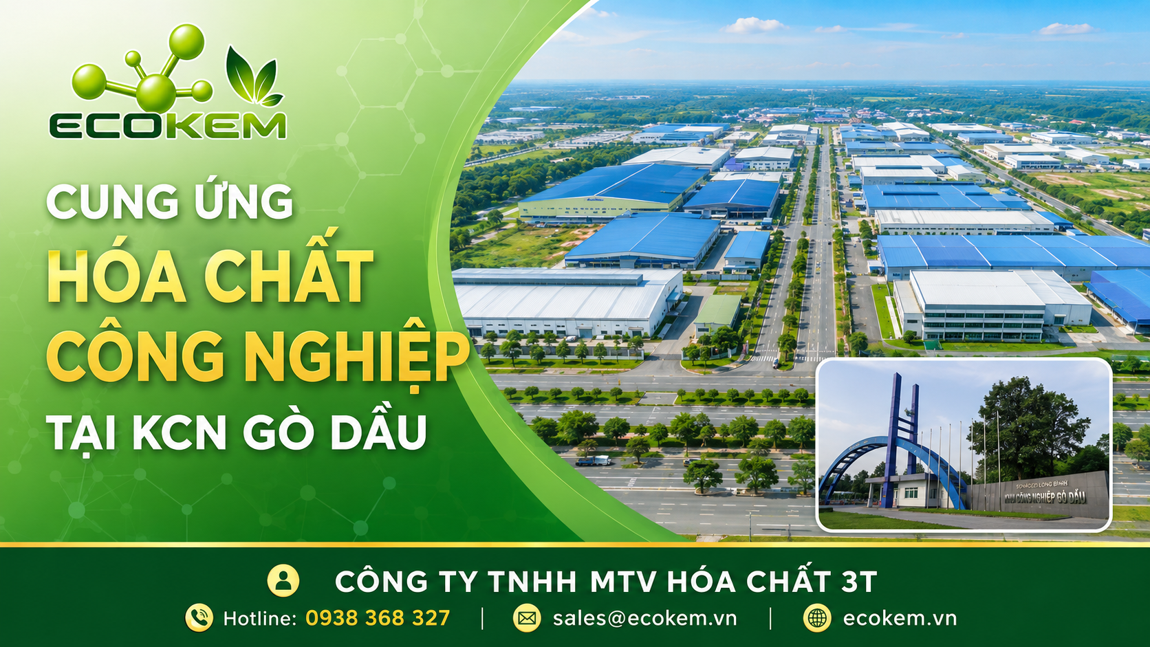 Cung ứng Hóa Chất Công Nghiệp Tại KCN Gò Dầu