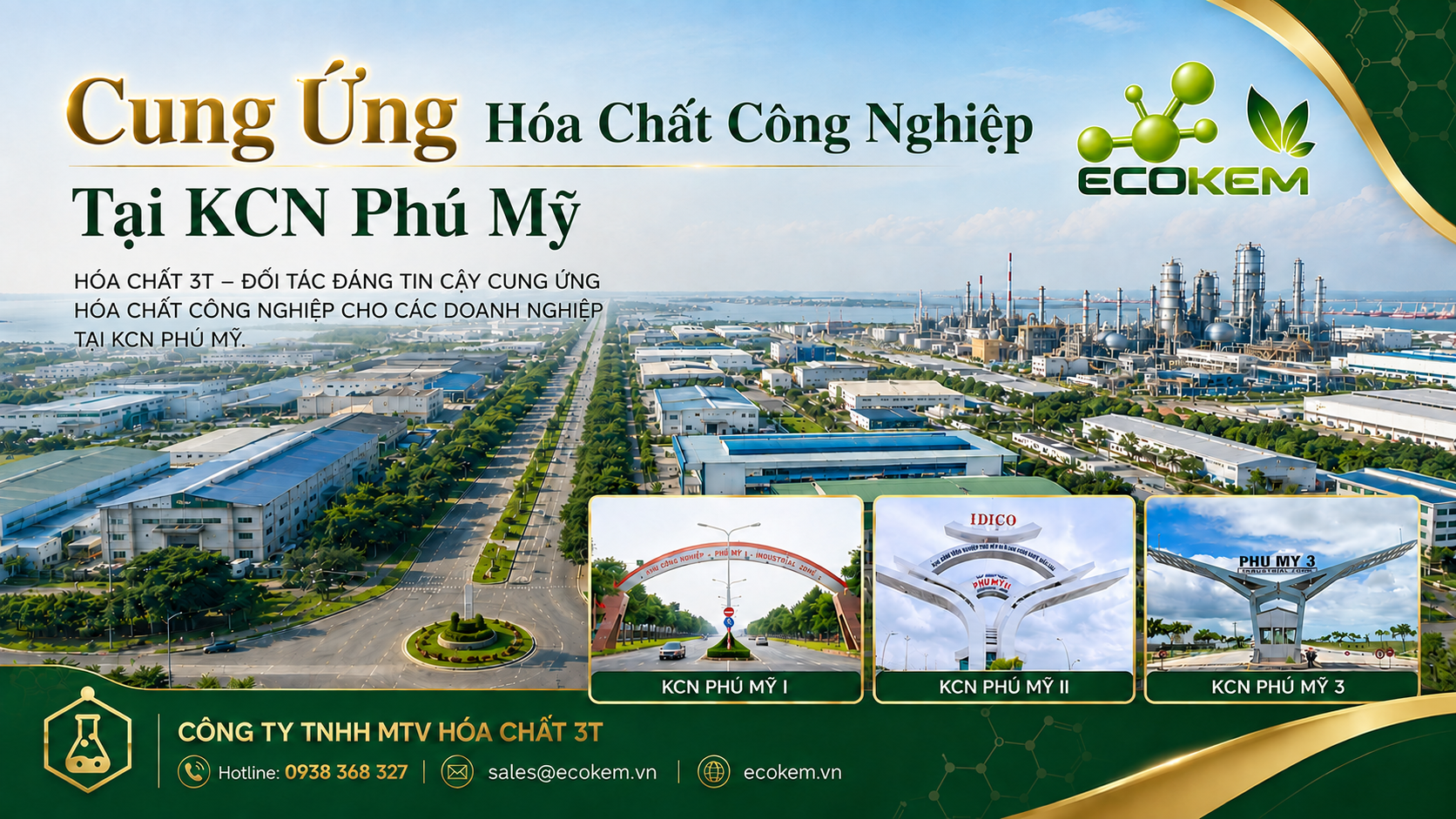 Cung Ứng Hóa Chất Công Nghiệp Tại KCN Phú Mỹ