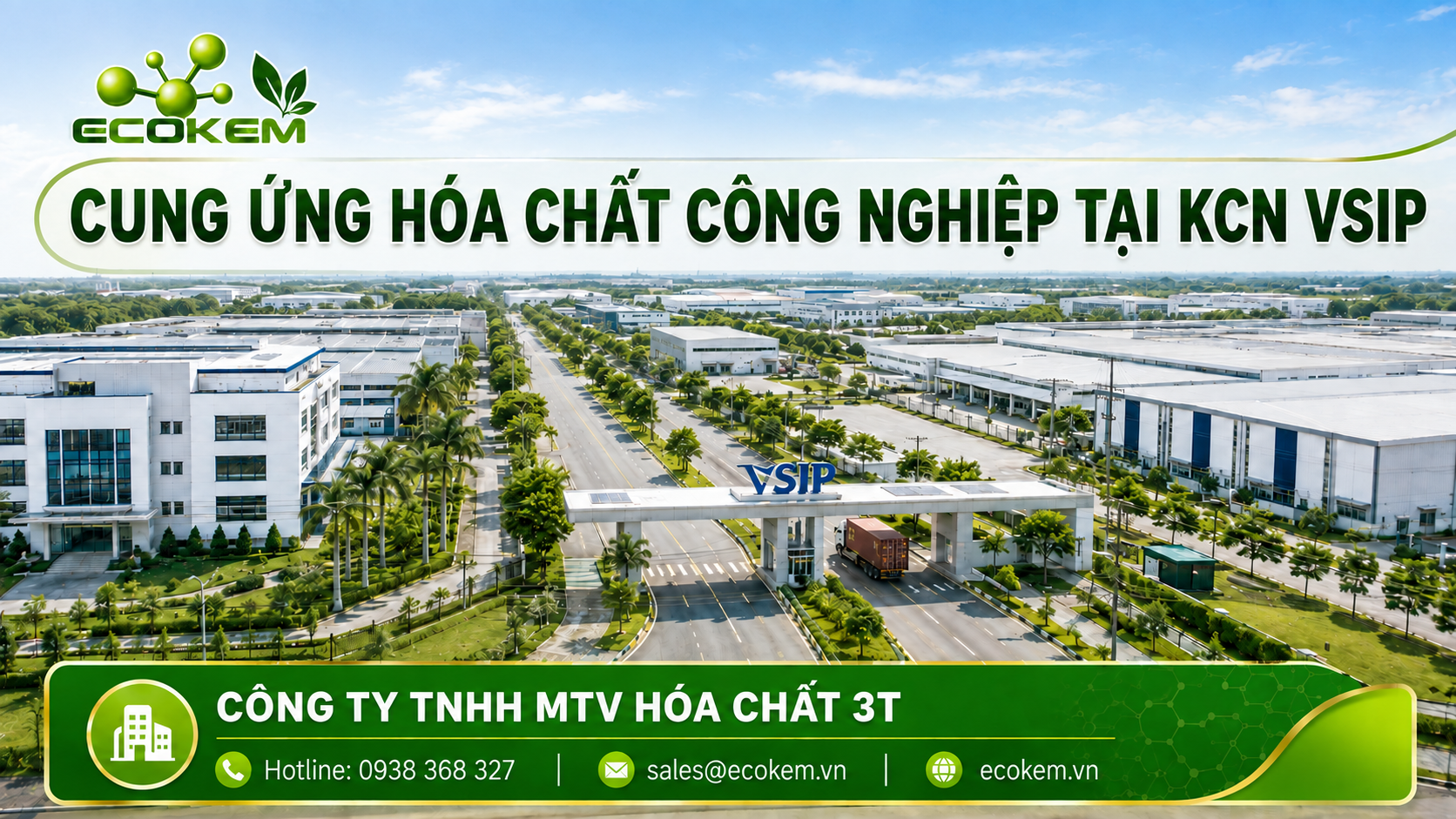 Cung Ứng Hóa Chất Công Nghiệp Tại KCN VSIP